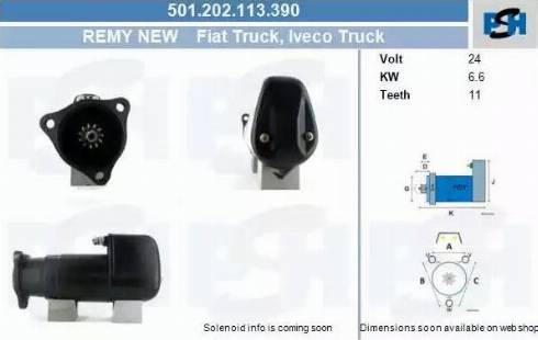 PSH 501.202.113.390 - Motorino d'avviamento autozon.pro