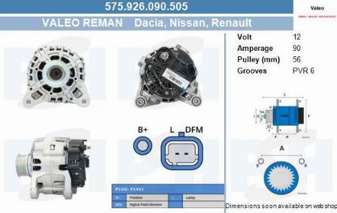 PSH 575.926.090.505 - Alternatore autozon.pro