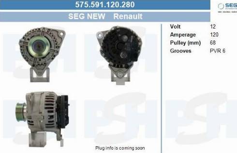 PSH 575.591.120.280 - Alternatore autozon.pro