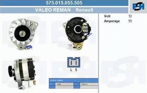 PSH 575.015.055.505 - Alternatore autozon.pro