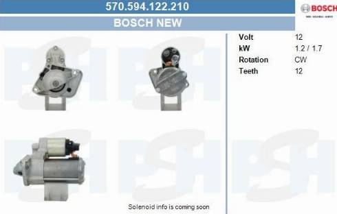 PSH 570.594.122.210 - Motorino d'avviamento autozon.pro