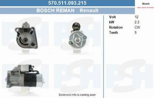 PSH 570.511.093.215 - Motorino d'avviamento autozon.pro
