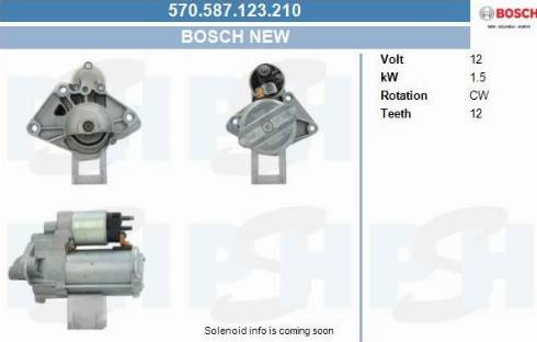 PSH 570.587.123.210 - Motorino d'avviamento autozon.pro