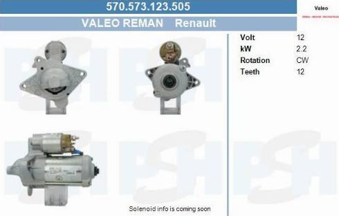 PSH 570.573.123.505 - Motorino d'avviamento autozon.pro