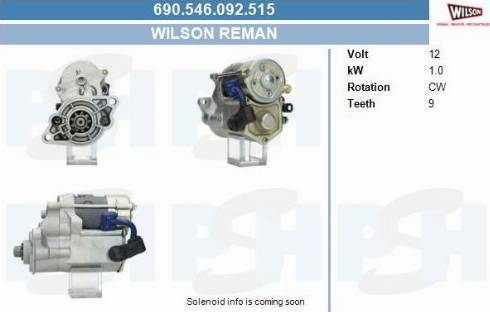 PSH 690.546.092.515 - Motorino d'avviamento autozon.pro