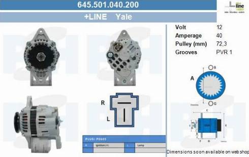 PSH 645.501.040.200 - Alternatore autozon.pro