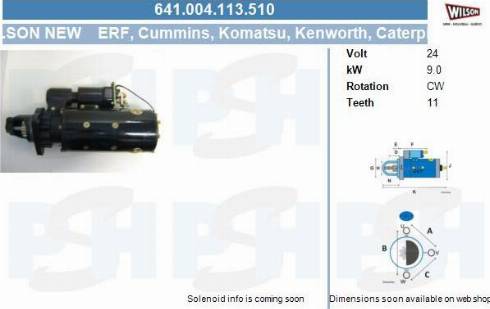 PSH 641.004.113.510 - Motorino d'avviamento autozon.pro