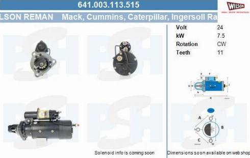 PSH 641.003.113.515 - Motorino d'avviamento autozon.pro