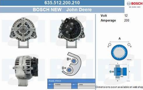 PSH 635.512.200.210 - Alternatore autozon.pro