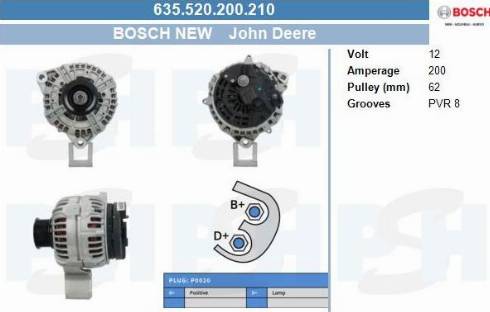 PSH 635.520.200.210 - Alternatore autozon.pro