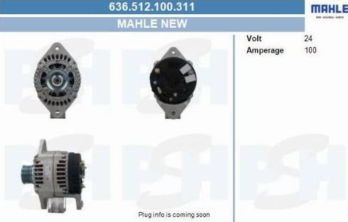 PSH 636.512.100.311 - Alternatore autozon.pro