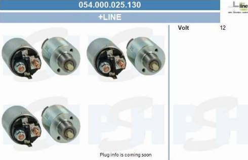 PSH 054.000.025.130 - Elettromagnete, Motore d'avviamento autozon.pro