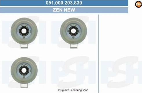 PSH 051.000.203.830 - Puleggia cinghia, Alternatore autozon.pro