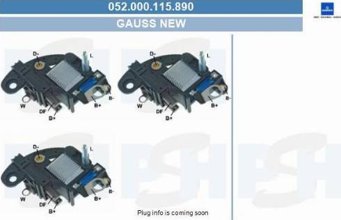 PSH 052.000.115.890 - Regolatore alternatore autozon.pro