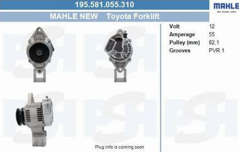 PSH 195.581.055.310 - Alternatore autozon.pro