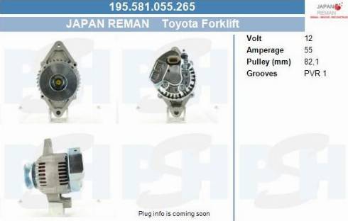 PSH 195.581.055.265 - Alternatore autozon.pro