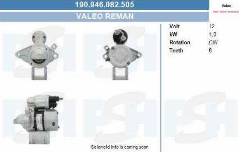 PSH 190.946.082.505 - Motorino d'avviamento autozon.pro