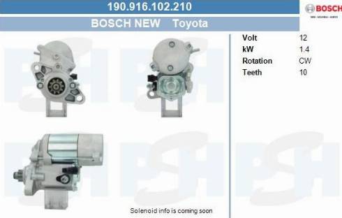 PSH 190.916.102.210 - Motorino d'avviamento autozon.pro