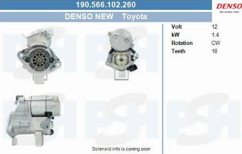 PSH 190.566.102.260 - Motorino d'avviamento autozon.pro