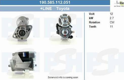 PSH 190.585.112.051 - Motorino d'avviamento autozon.pro