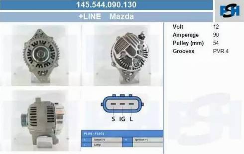 PSH 145.544.090.130 - Alternatore autozon.pro