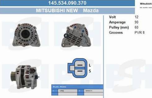 PSH 145.534.090.370 - Alternatore autozon.pro