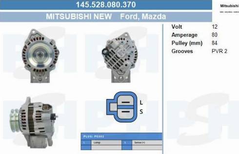 PSH 145.528.080.370 - Alternatore autozon.pro