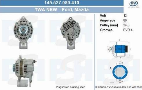 PSH 145.527.080.410 - Alternatore autozon.pro