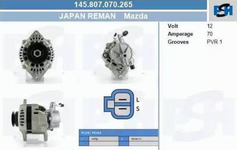 PSH 145.807.070.265 - Alternatore autozon.pro