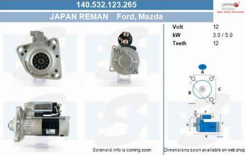 PSH 140.532.123.265 - Motorino d'avviamento autozon.pro