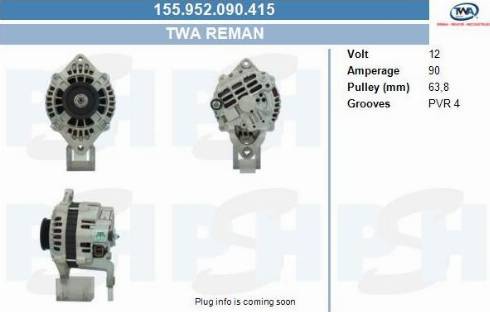 PSH 155.952.090.415 - Alternatore autozon.pro