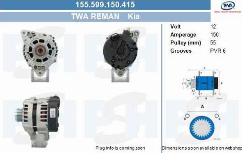 PSH 155.599.150.415 - Alternatore autozon.pro