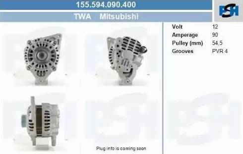 PSH 155.594.090.400 - Alternatore autozon.pro