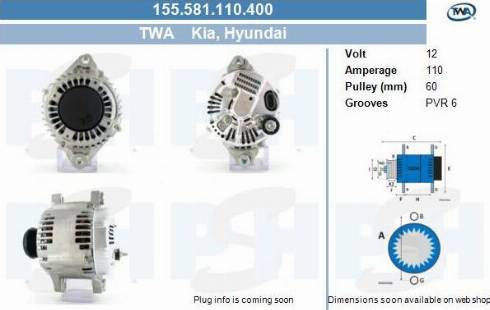 PSH 155.581.110.400 - Alternatore autozon.pro