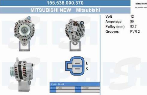 PSH 155.538.090.370 - Alternatore autozon.pro