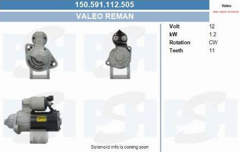 PSH 150.591.112.505 - Motorino d'avviamento autozon.pro