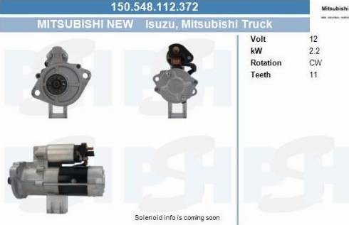 PSH 150.548.112.372 - Motorino d'avviamento autozon.pro