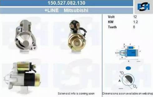 PSH 150.527.082.130 - Motorino d'avviamento autozon.pro