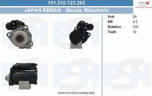 PSH 151.510.123.265 - Motorino d'avviamento autozon.pro