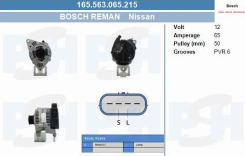 PSH 165.563.065.215 - Alternatore autozon.pro