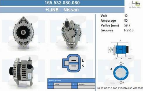 PSH 165.532.080.080 - Alternatore autozon.pro