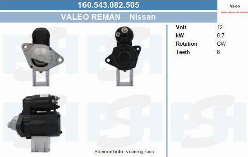 PSH 160.543.082.505 - Motorino d'avviamento autozon.pro