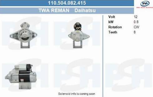 PSH 110.504.082.415 - Motorino d'avviamento autozon.pro