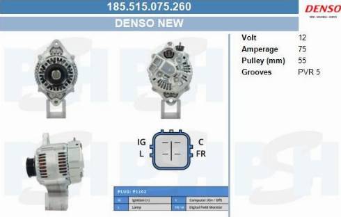 PSH 185.515.075.260 - Alternatore autozon.pro