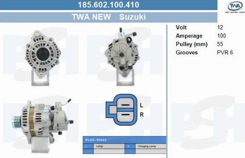 PSH 185.602.100.410 - Alternatore autozon.pro