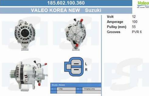 PSH 185.602.100.360 - Alternatore autozon.pro