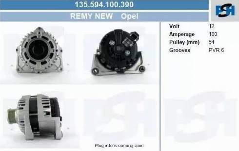 PSH 135.594.100.390 - Alternatore autozon.pro