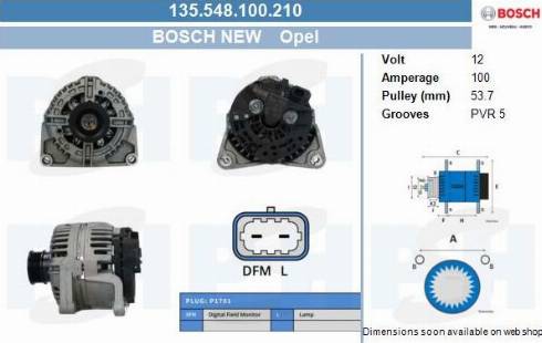 PSH 135.548.100.210 - Alternatore autozon.pro