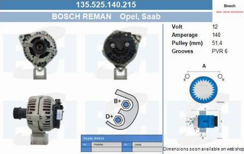 PSH 135.525.140.215 - Alternatore autozon.pro