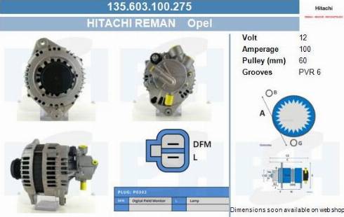 PSH 135.603.100.275 - Alternatore autozon.pro